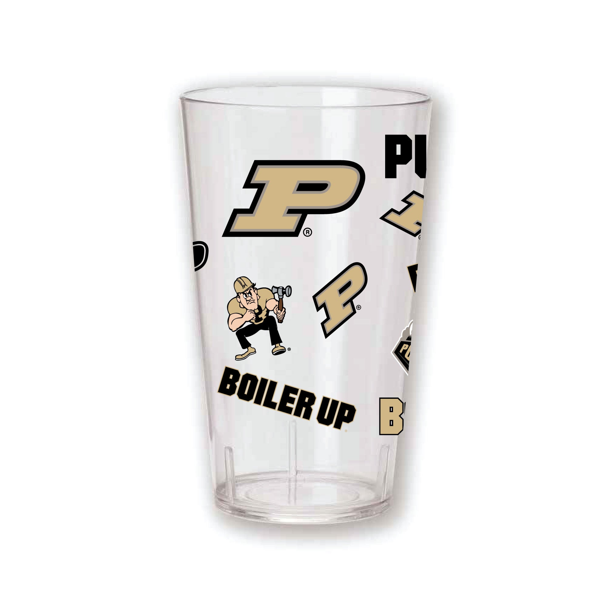 Set of 4 PURDUE MEDLEY 24oz Tritan Tumblers