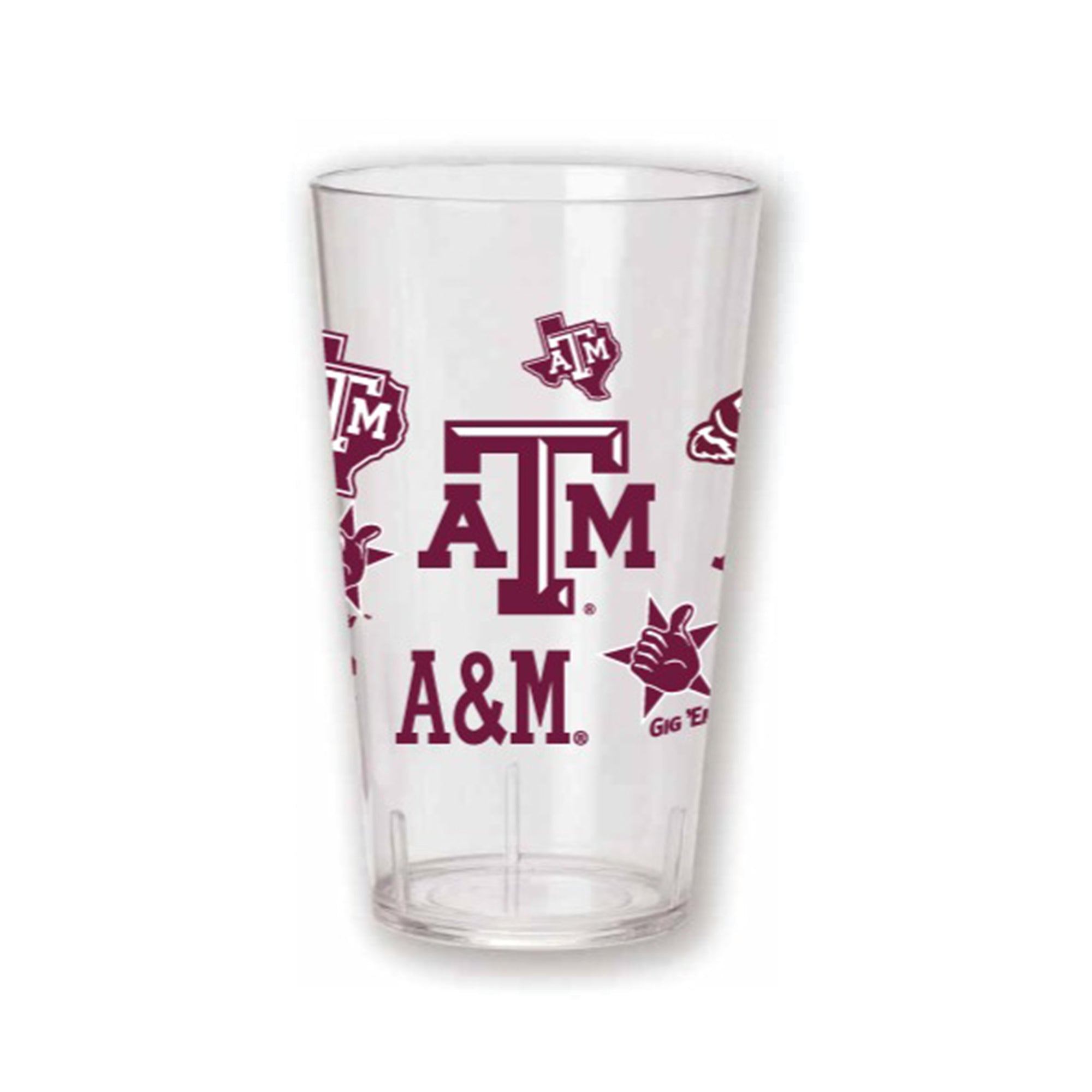 Set of 4 TEXAS A&M MEDLEY 24oz Tritan Tumblers