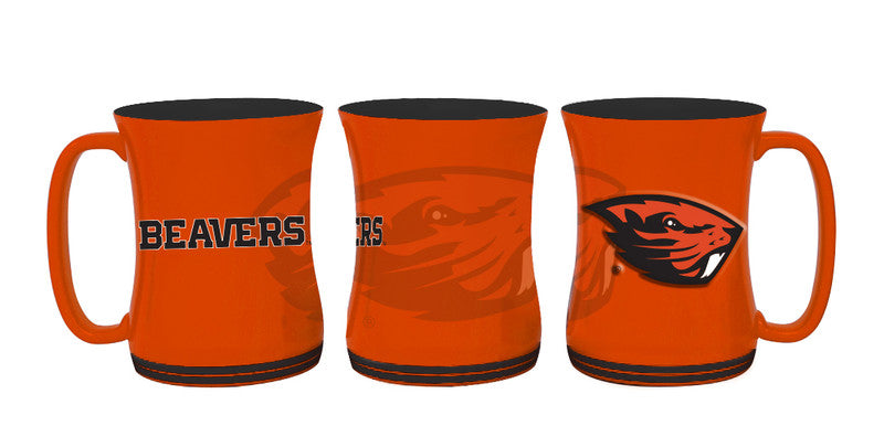 16oz Oregon State Sculpted Barista Mug
