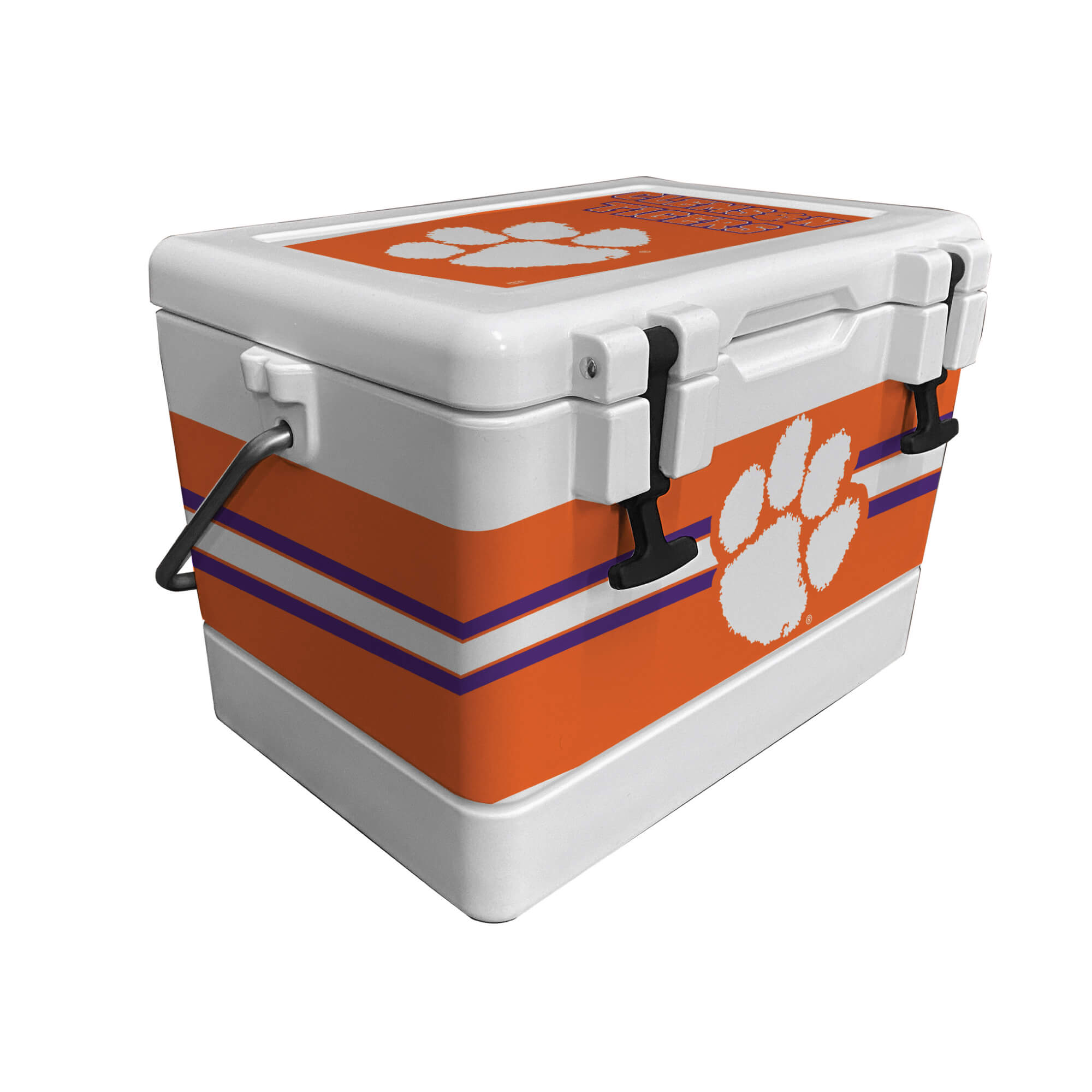 26qt Clemson Tigers Rotomolded Classic Cooler
