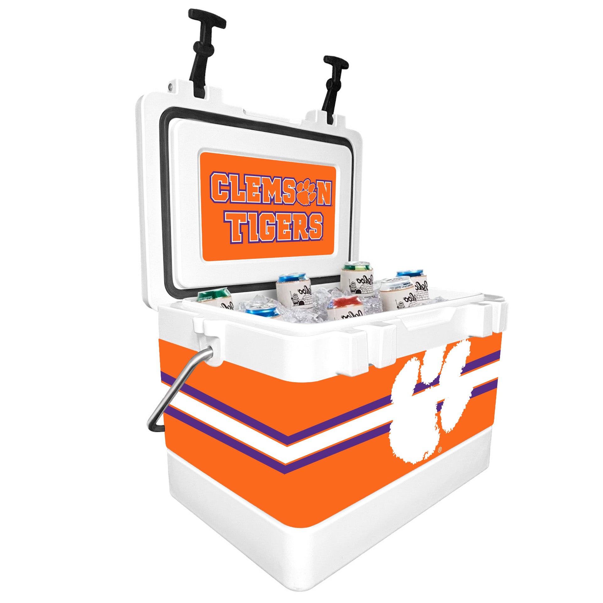 26qt Clemson Tigers Rotomolded Classic Cooler