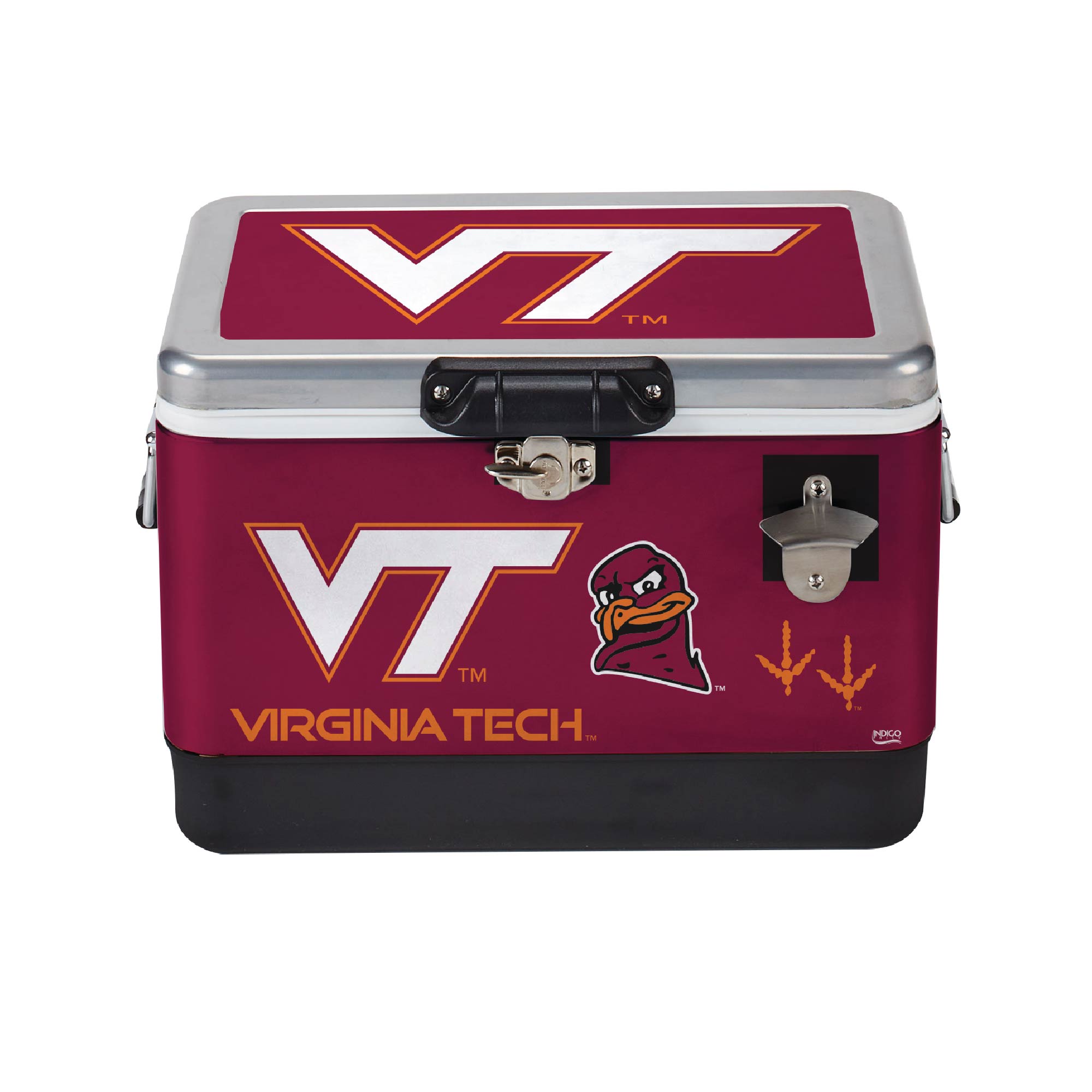 26qt Virginia Tech Hokies Medley Steel Cooler
