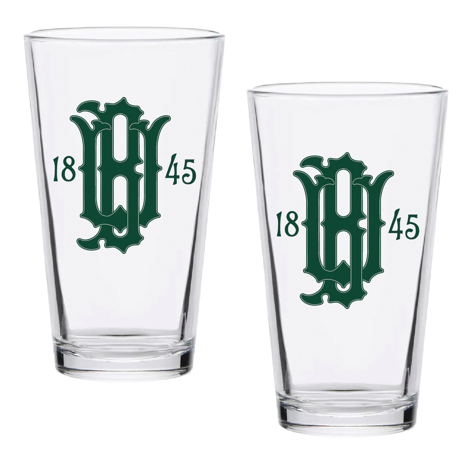Set of 2 Baylor Bears College Vault Sketch 16oz Pints