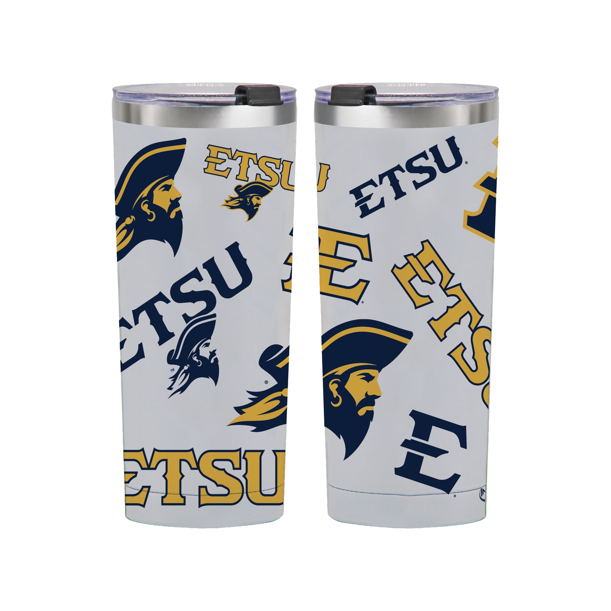 24oz East Tennessee Buccaneers Medley Stainless Steel Tumbler