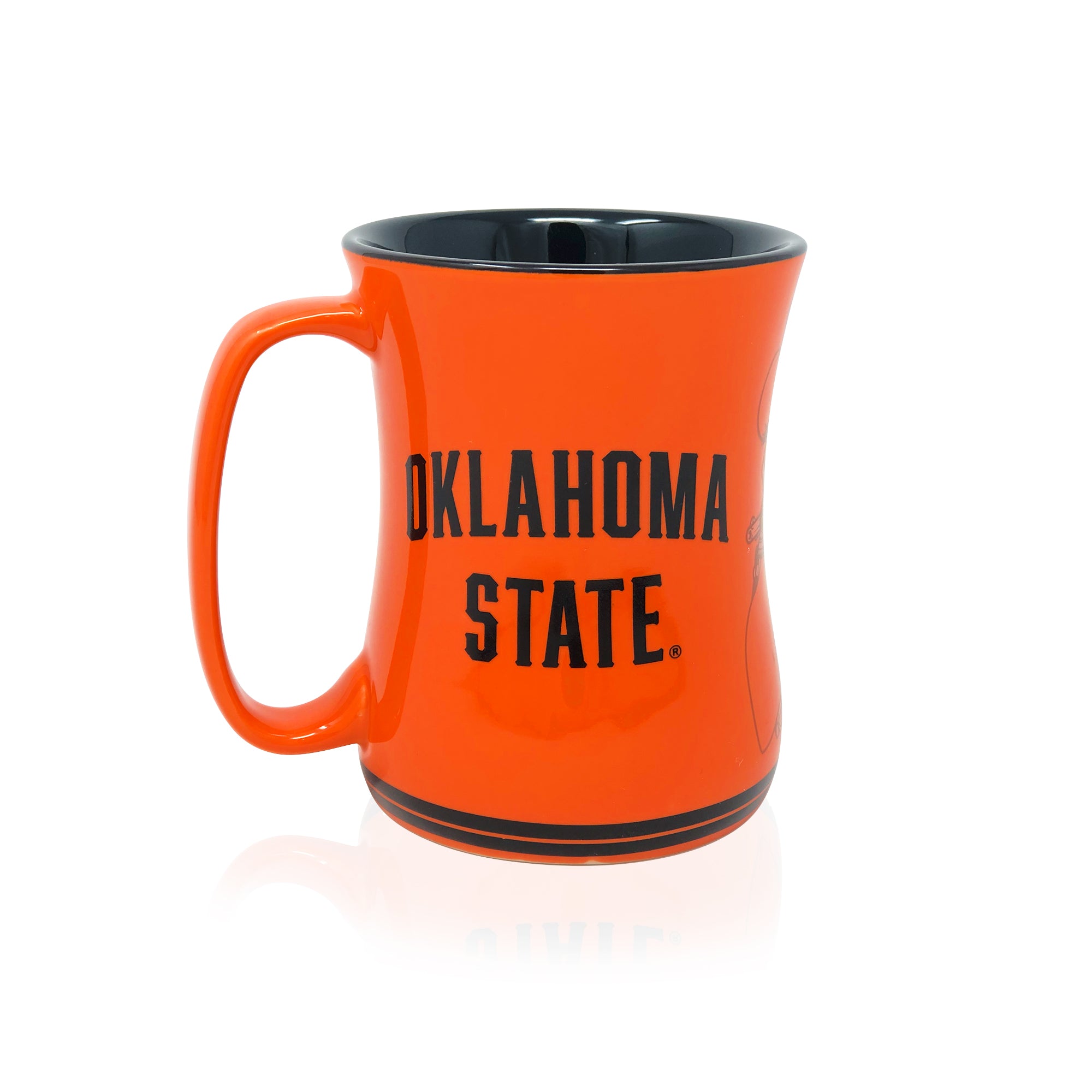 16oz Oklahoma State Cowboys Sculpted Barista Mug