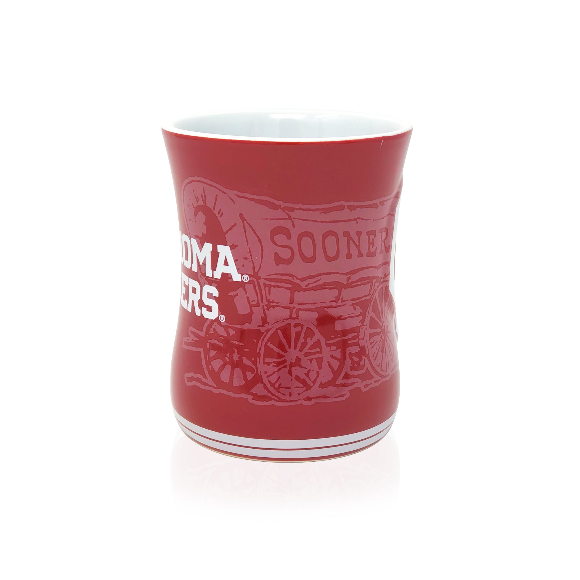 16oz Oklahoma Sooners Sculpted Barista Mug