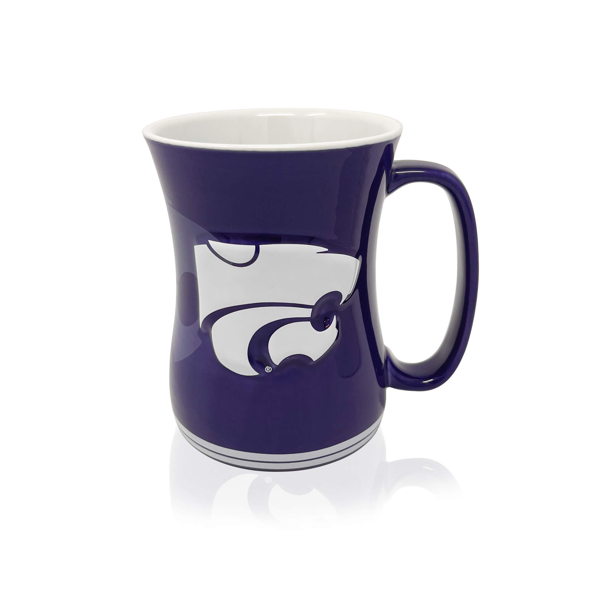 16oz Kansas State Wildcats Sculpted Barista Mug
