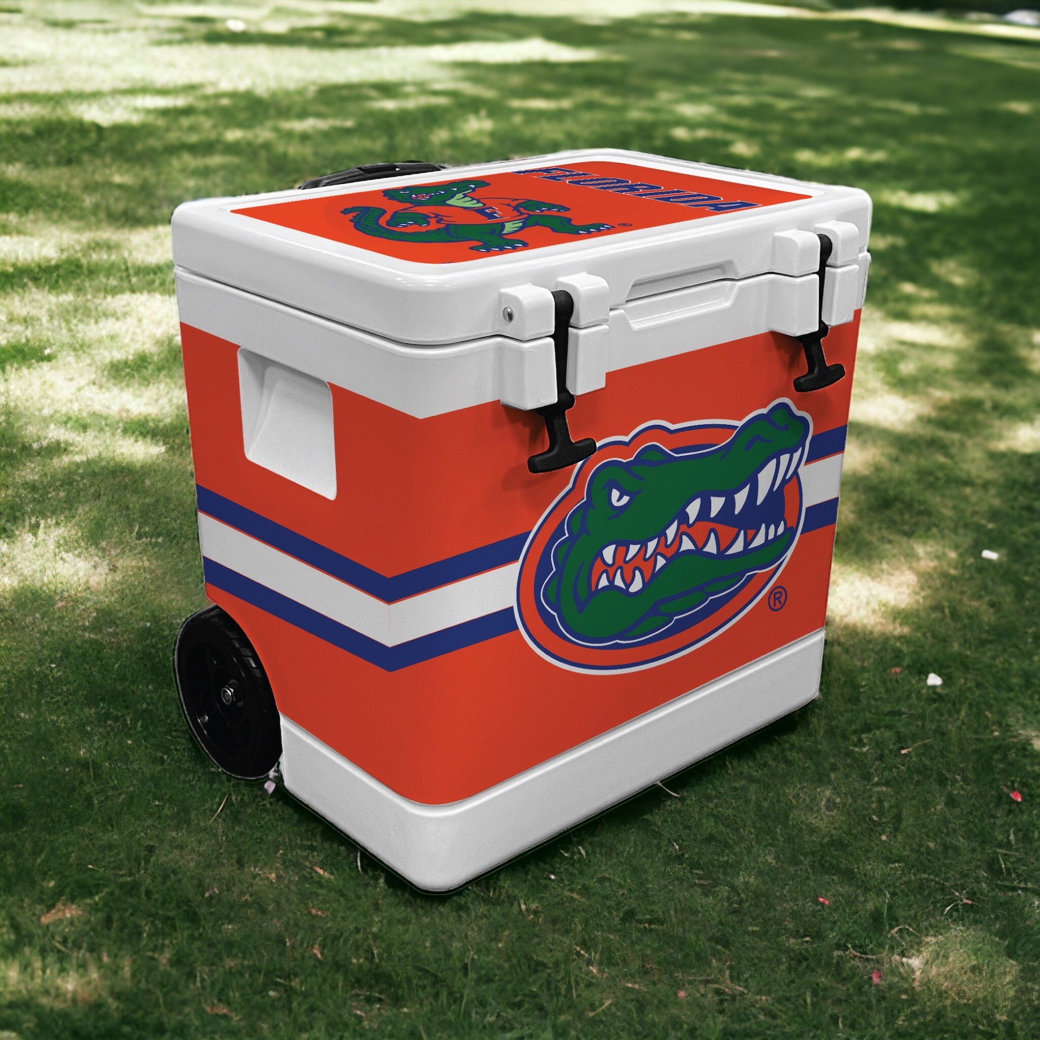 37qt Florida Gators Rotomolded Wheeled Cooler