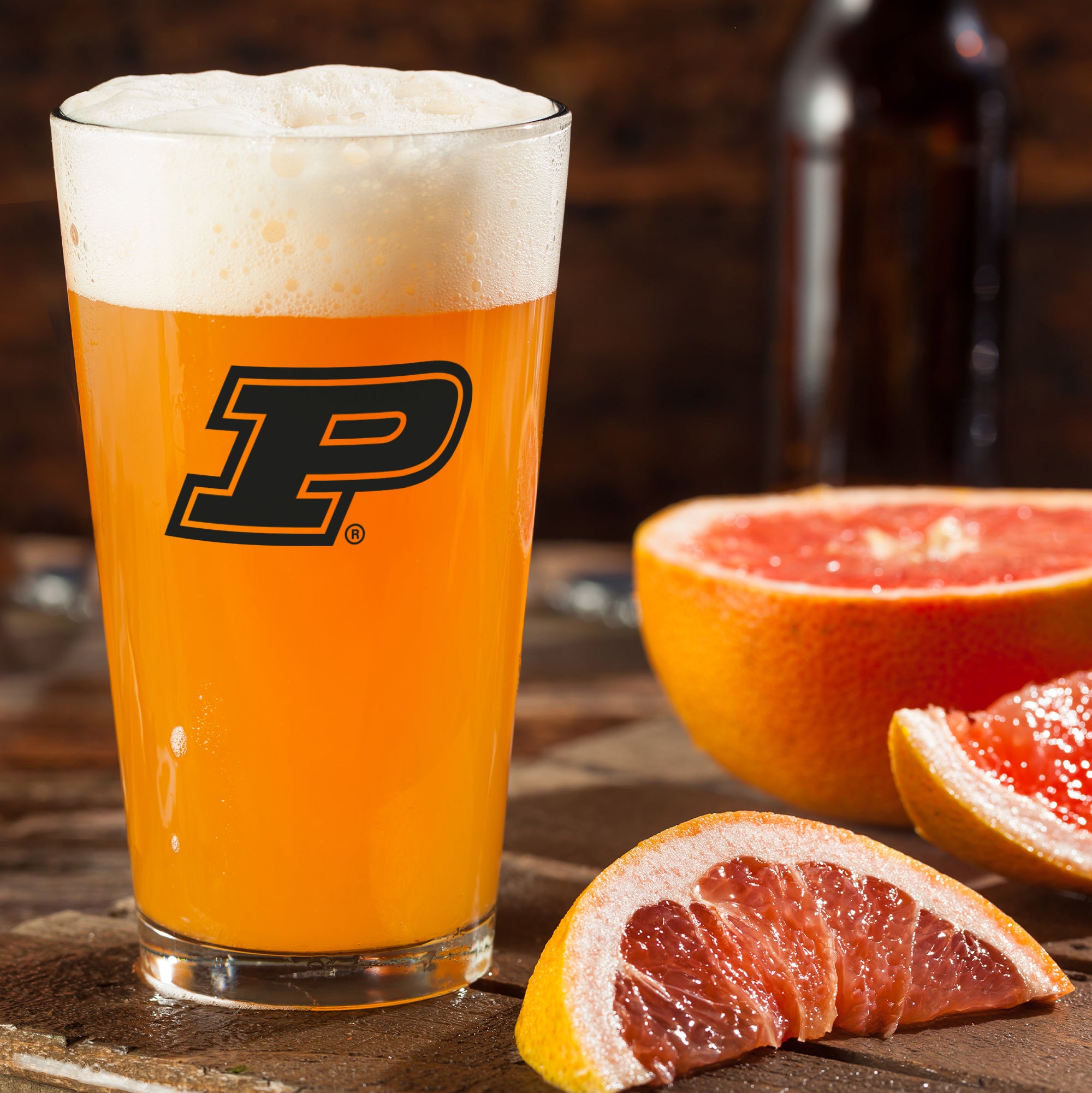 Set of 2 Purdue Boilermakers College Vault Sketch 16oz Pints