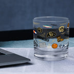 Set of 2 Colorado Buffaloes 14oz Local Rocks Glasses