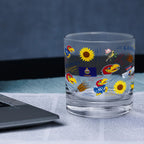 Set of 2 Kansas Jayhawks 14oz Local Rocks Glasses