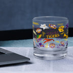 Set of 2 LSU Tigers 14oz Local Rocks Glasses