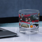 Set of 2 NC State Wolfpack 14oz Local Rocks Glasses