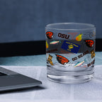 Set of 2 Oregon State Beavers 14oz Local Rocks Glasses