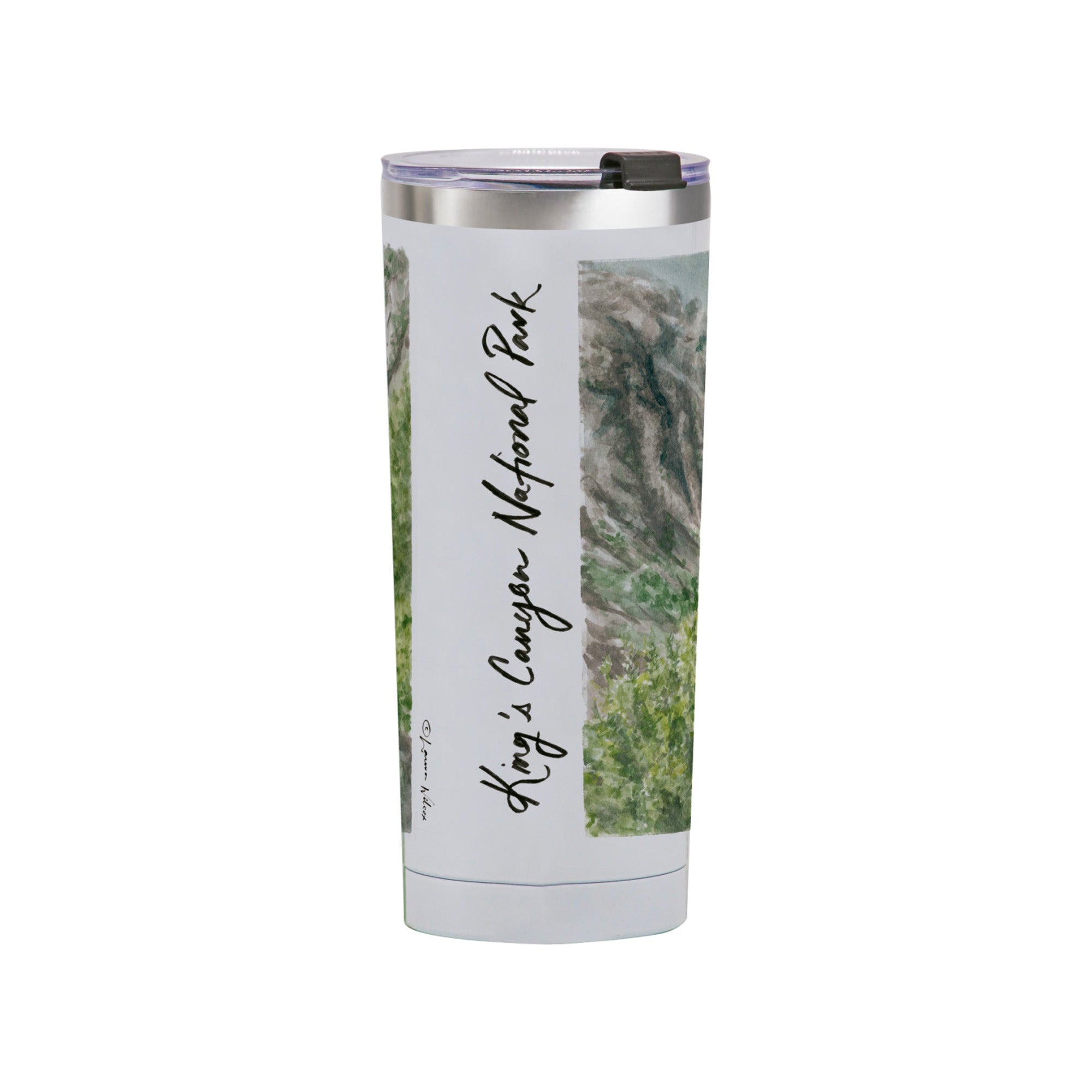 Kings Canyon National Park 24oz Stainless Steel Tumbler by Laura Wilcox