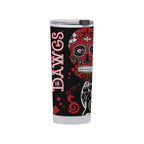 Georgia Bulldogs 24oz Dia de los Muertos Tumbler