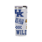 24oz Kentucky Wildcats Medley Stainless Steel Tumbler