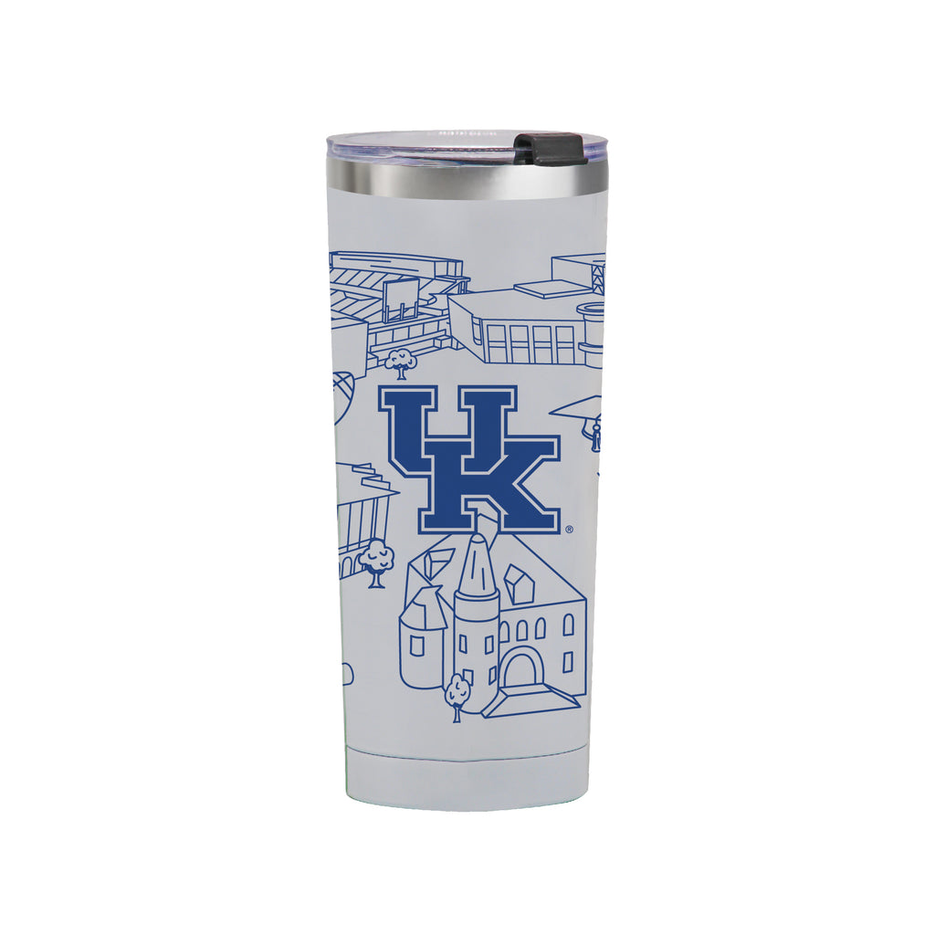 Kentucky Wildcats 24oz Campus Line Art Tumbler