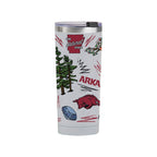 Arkansas Razorbacks 24oz Local Stainless Steel Tumbler