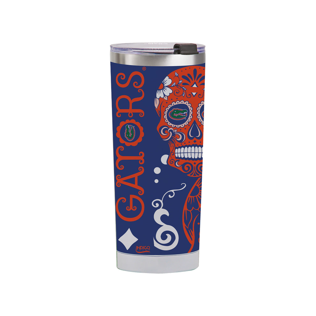 Florida Gators 24oz Dia de los Muertos Tumbler