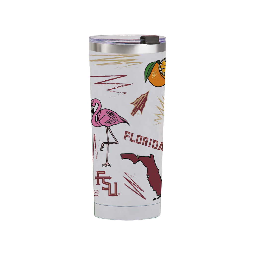 Florida State Seminoles 24oz Local Stainless Steel Tumbler