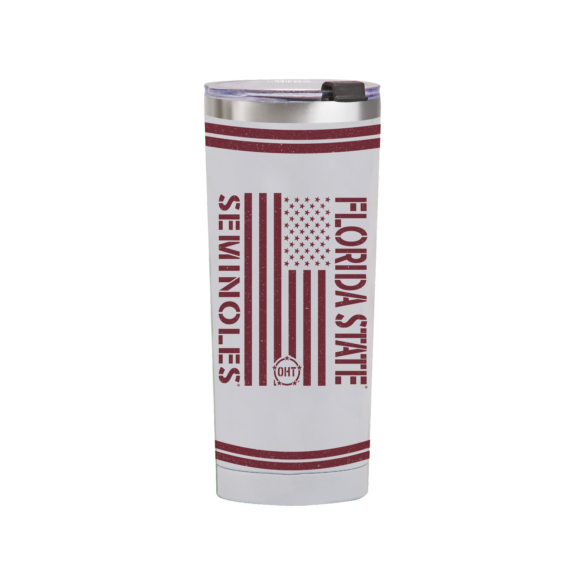 24oz Florida State Seminoles OHT TC Flag Tumbler