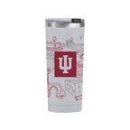 Indiana Hoosiers 24oz Campus Line Art Tumbler