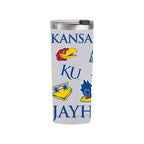 24oz Kansas Jayhawks Medley Stainless Steel Tumbler