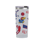 24oz Kansas Jayhawks Basketball Sketch Tumbler