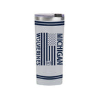 24oz Michigan Wolverines OHT TC Flag Tumbler