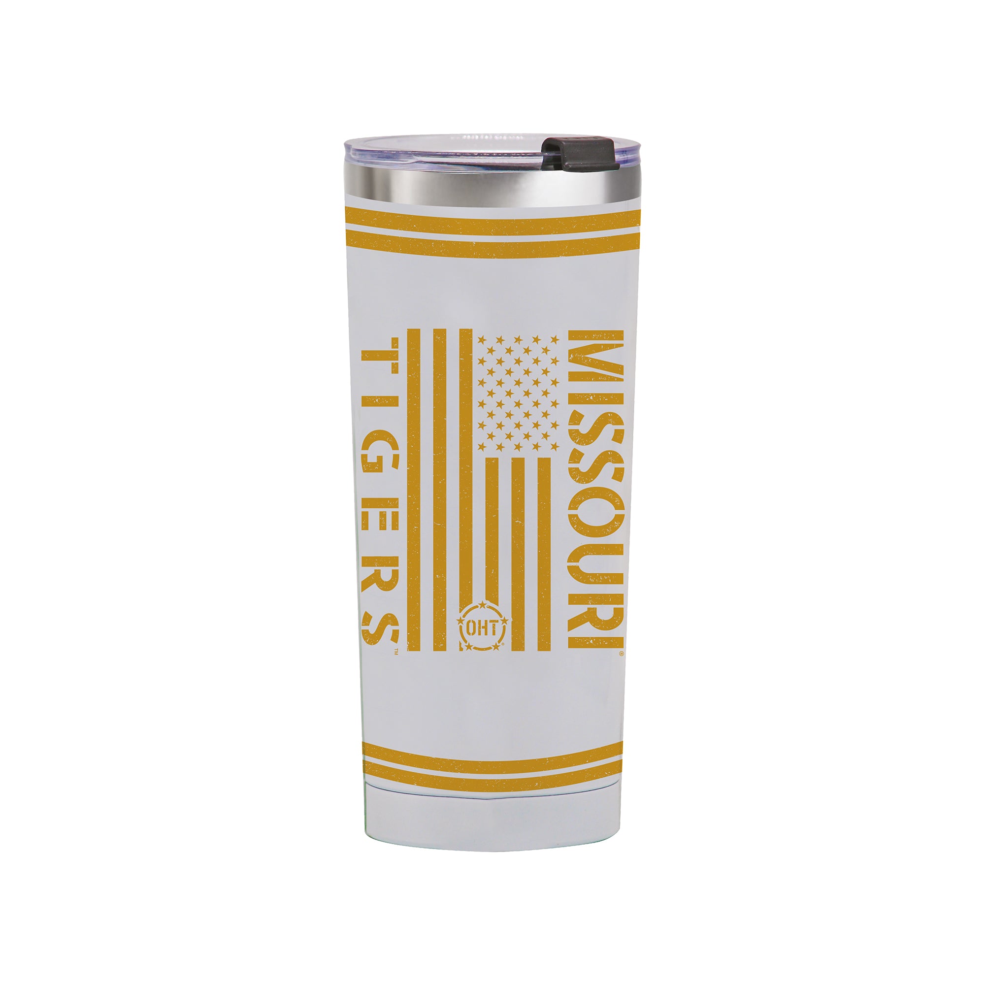 24oz Missouri Tigers OHT TC Flag Tumbler