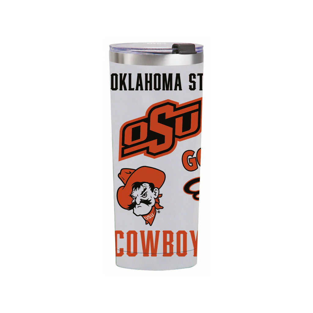 24oz Oklahoma State Cowboys Medley Stainless Steel Tumbler