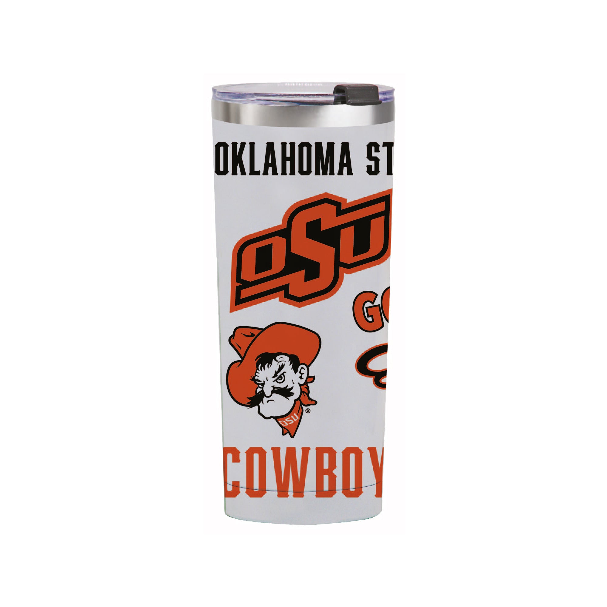 24oz Oklahoma State Cowboys Medley Stainless Steel Tumbler