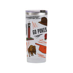 Oklahoma State Cowboys 24oz Local Stainless Steel Tumbler