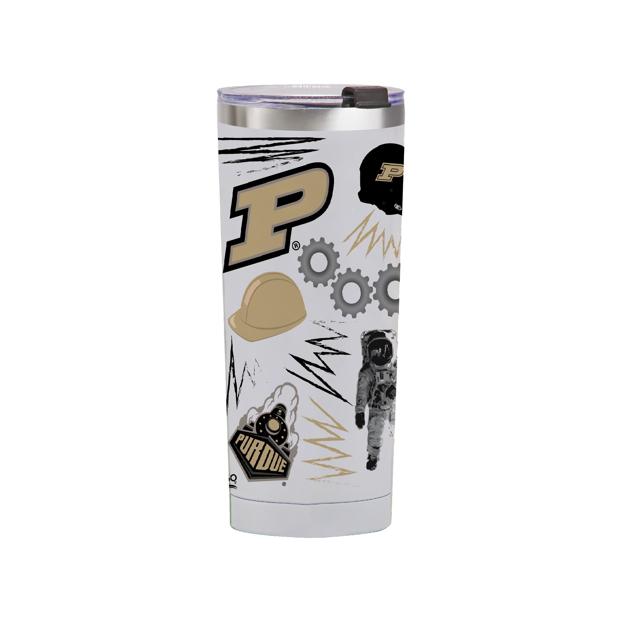 Purdue Boilermakers 24oz Local Stainless Steel Tumbler