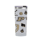 24oz Purdue Boilermakers Basketball Sketch Tumbler