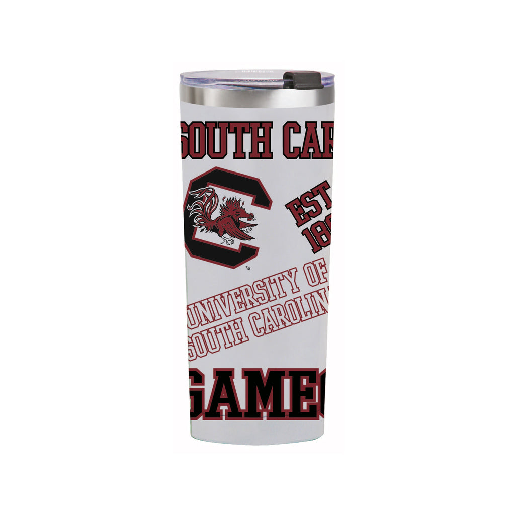 24oz South Carolina Gamecocks Medley Stainless Steel Tumbler