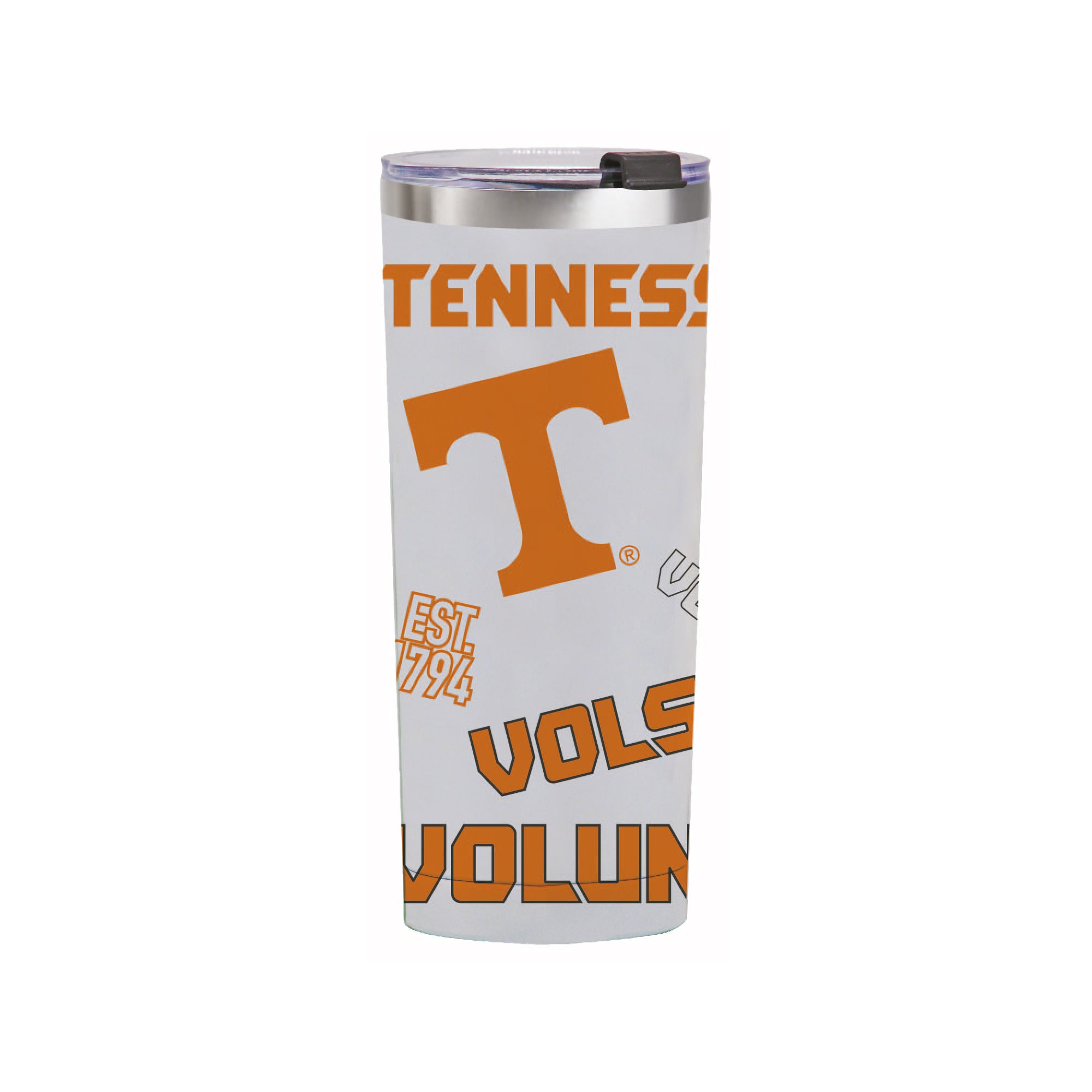 24oz Tennessee Volunteers Medley Stainless Steel Tumbler