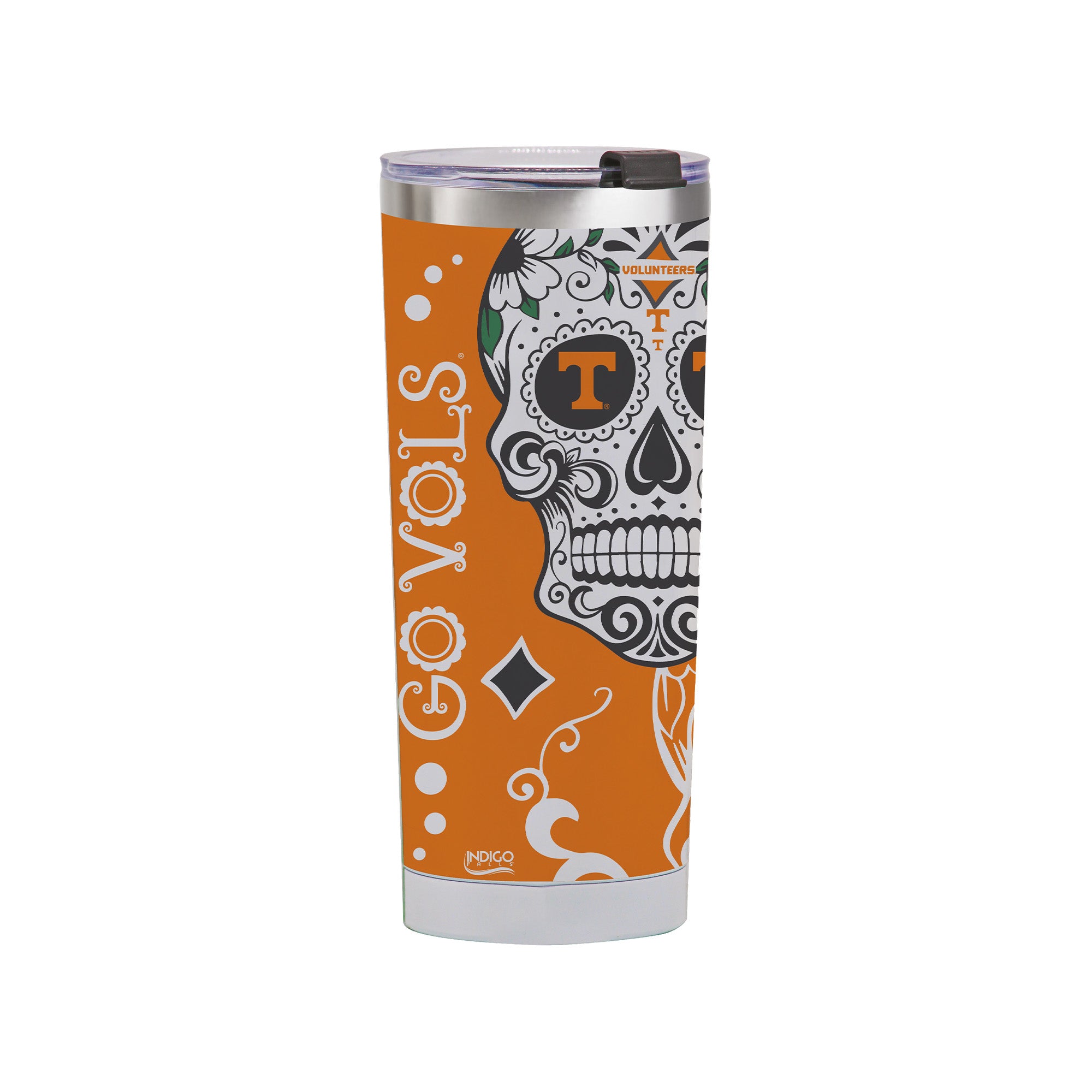 Tennessee Volunteers 24oz Dia de los Muertos Tumbler