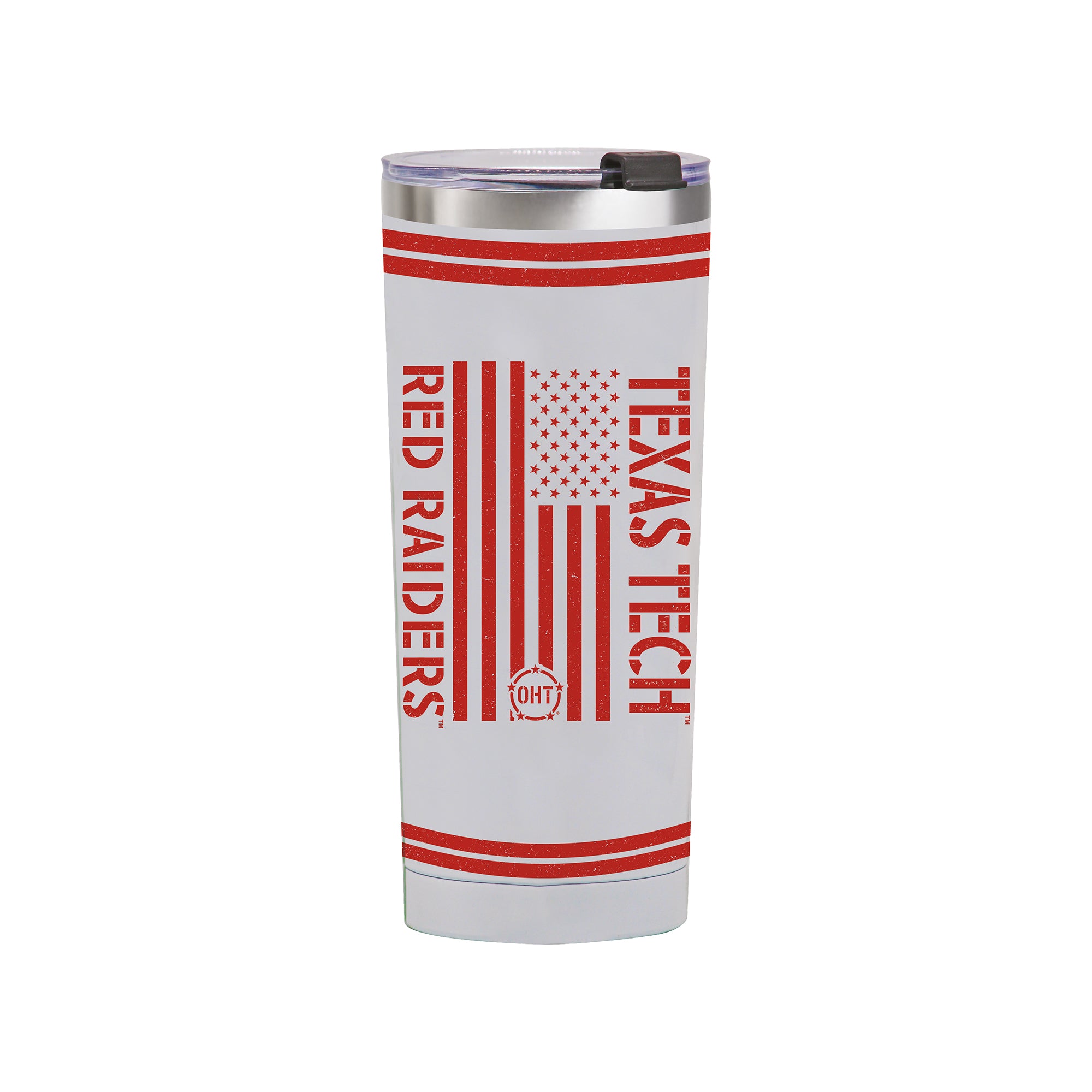 24oz Texas Tech Red Raiders OHT TC Flag Tumbler
