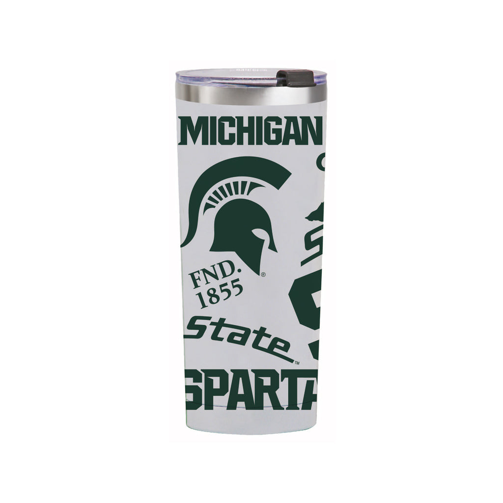 24oz Michigan State Spartans Medley Stainless Steel Tumbler