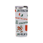 24oz Miami Hurricanes Medley Stainless Steel Tumbler