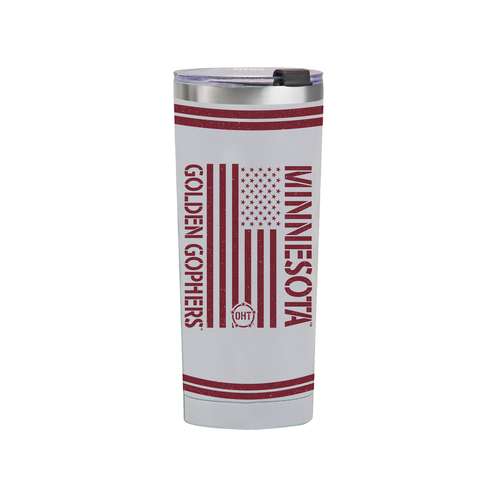 24oz Minnesota Gophers OHT TC Flag Tumbler