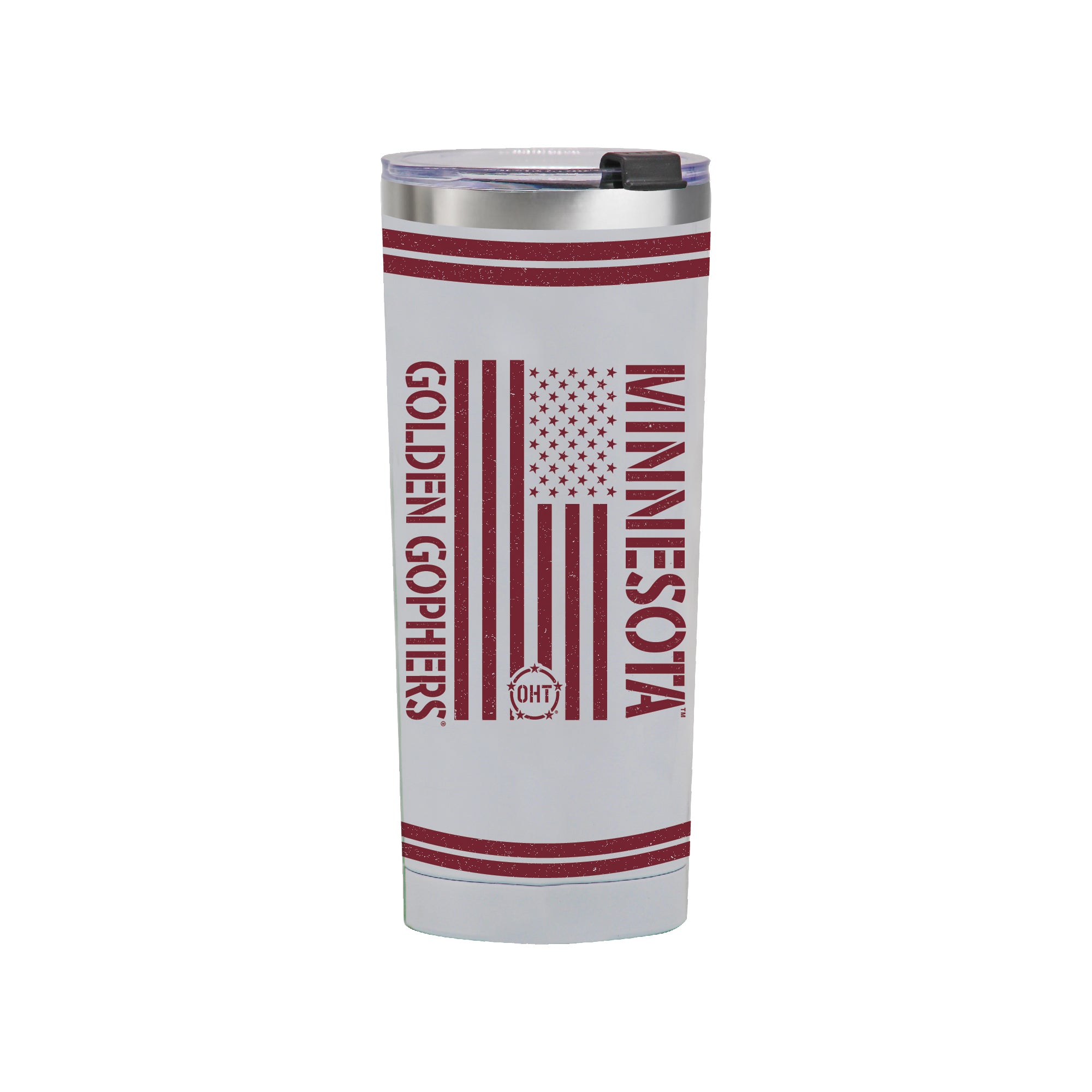 24oz Minnesota Gophers OHT TC Flag Tumbler