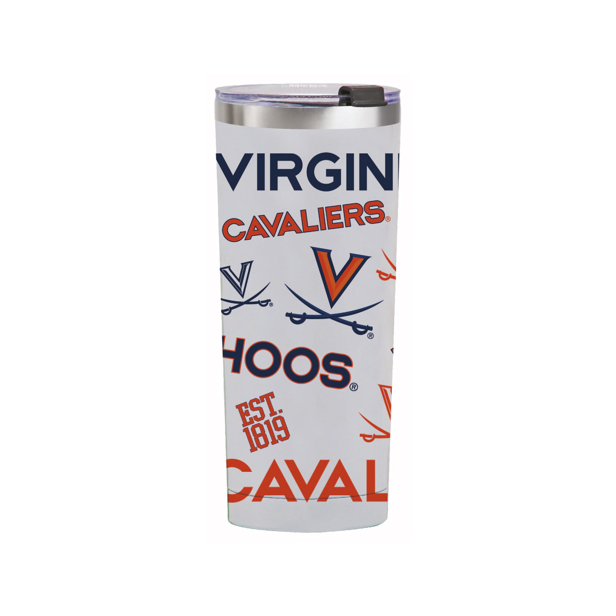 24oz Virginia Cavaliers Medley Stainless Steel Tumbler
