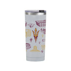 Arizona State Sun Devils 24oz Campus Line Art Tumbler