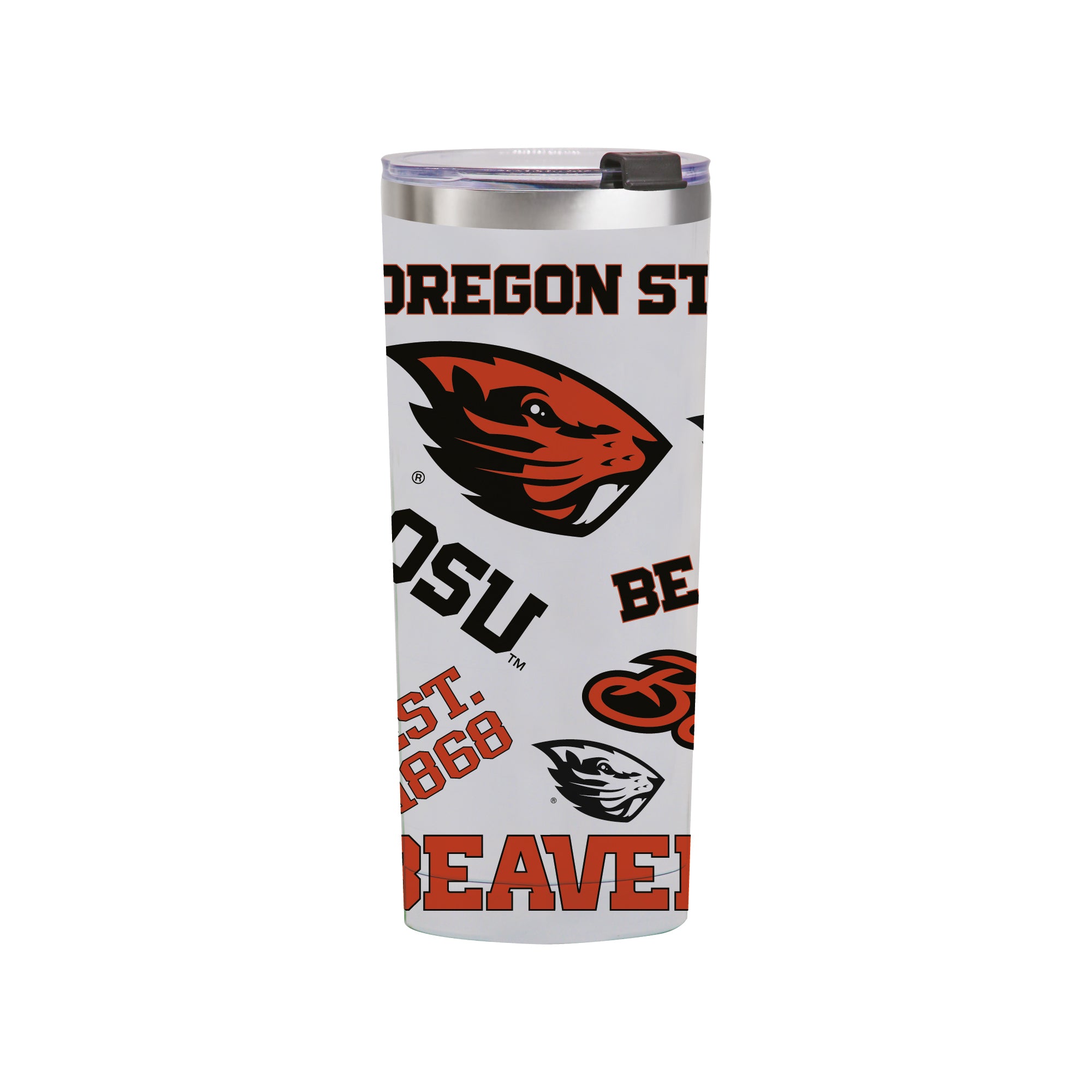 24oz Oregon State Beavers Medley Stainless Steel Tumbler
