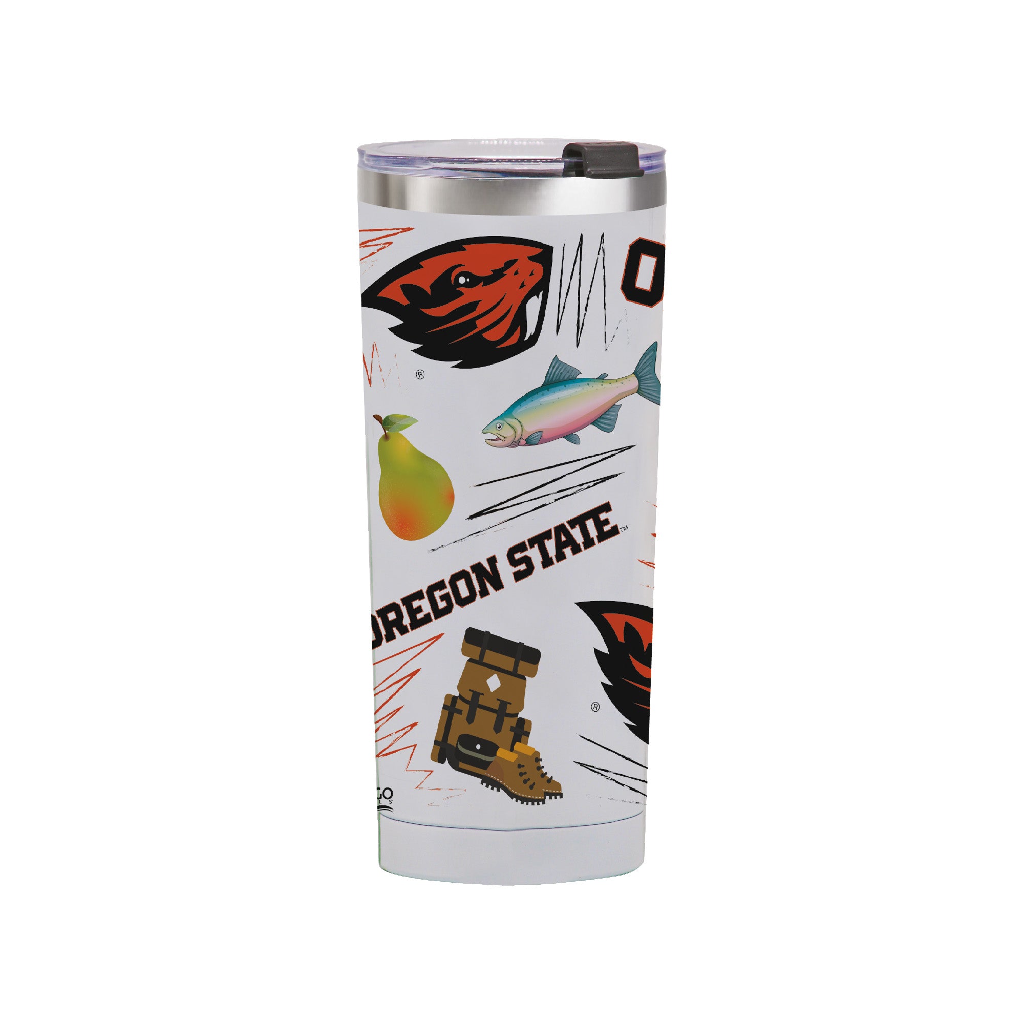 Oregon State Beavers 24oz Local Stainless Steel Tumbler