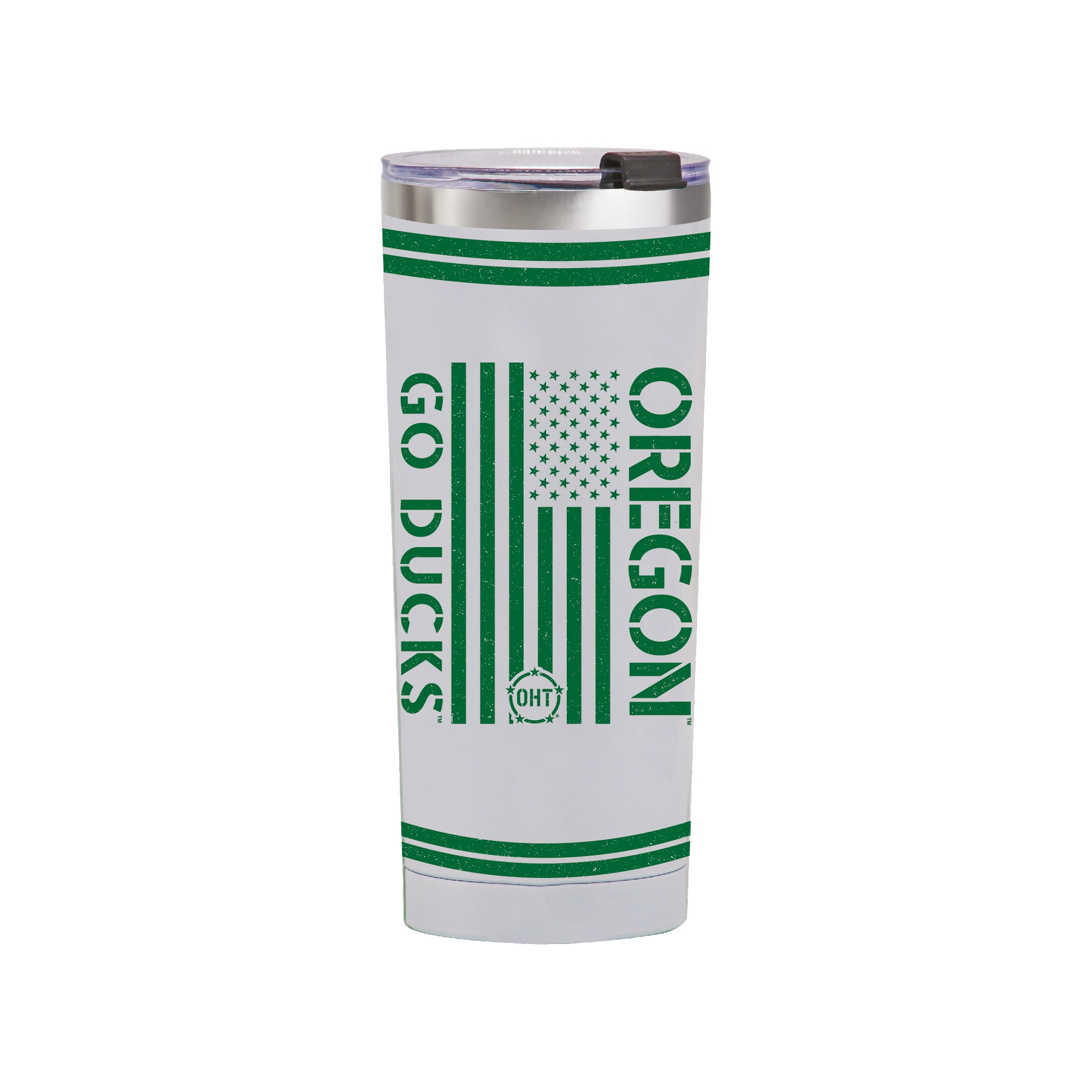 24oz Oregon Ducks OHT TC Flag Tumbler