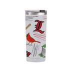 Louisville Cardinals 24oz Local Stainless Steel Tumbler